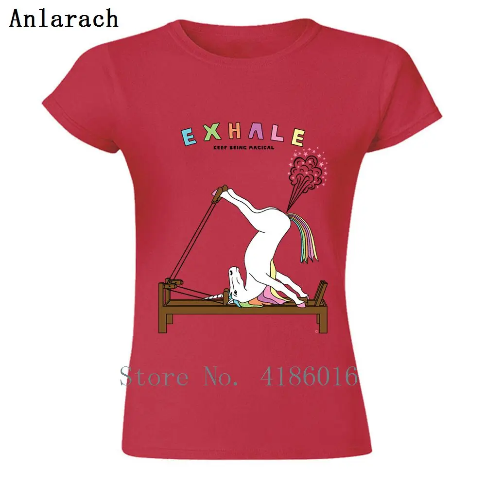 Camiseta personalizada para mujer, con dibujo de unicornio, Pilates, tallas grandes, alta calidad|Camisetas| - AliExpress