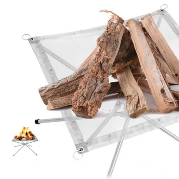 

Portable Charcoal BBQ Grill Stove For Outdoor Barbecue Grill Open 45*30cm Type X Folding Table Oven Folding Portable Cooking