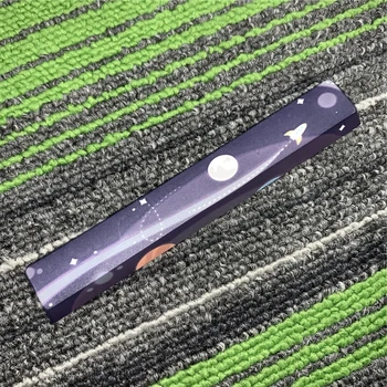 

Sublimation Craft Spacebar Cherry Profile 6.25U PBT Space Keycaps for Cherry MX Switches Mechanical Keyboard Colorful space