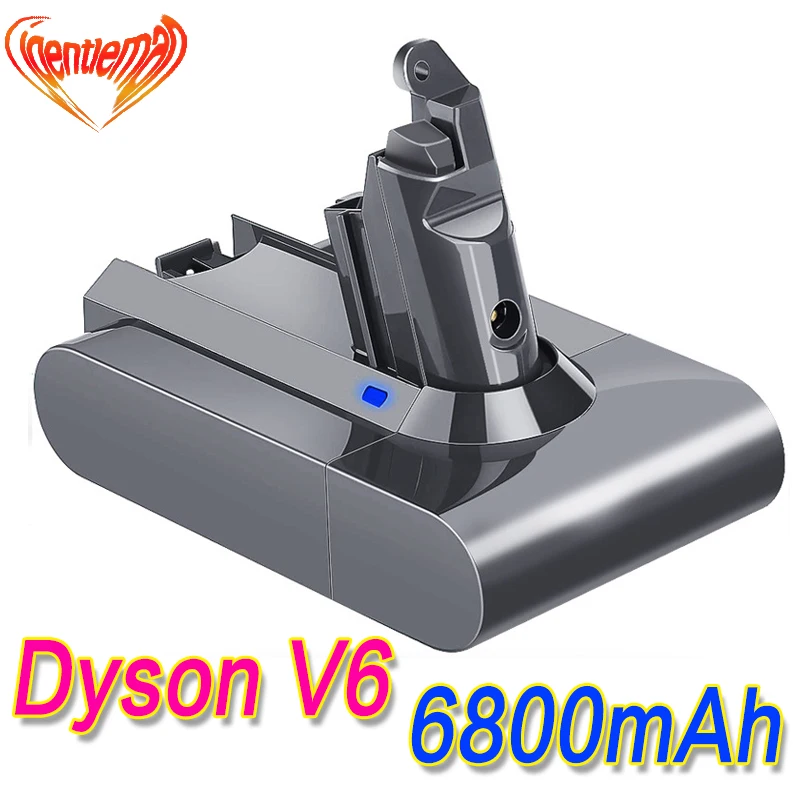 dyson dc62 battery 21.6V 6800mAh Li ion Battery Replacement for Dyson  Battery 4.8Ah V6 DC61 DC62 DC72 DC58 DC59 Vacuum Cleaner|Replacement  Batteries| - AliExpress