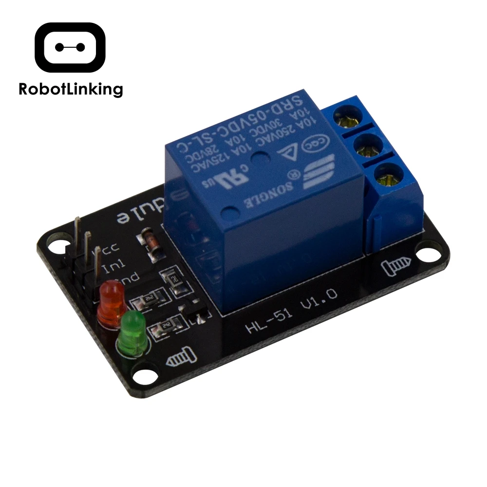 10PCS 1 Channel 5V Relay Module without optocoupler for Arduino PIC ARM DSP AVR