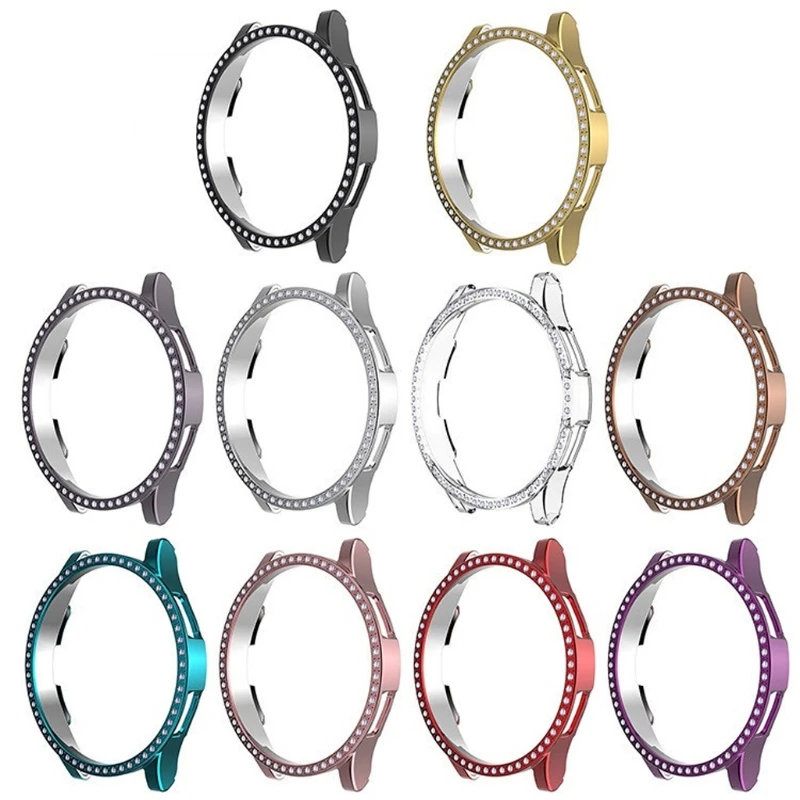 Custodia Per-Samsung-Galaxy Watch 4 Classic 42/46Mmbumper Soft Smart Watch Cover Protettiva Per-Galaxy Watch4 Classic X6Hb