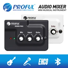 Interface de mixage Audio d'écho de carte de son de diffusion en direct K3000 externe avec Bluetooth pour l'enregistrement d'instrument de musique de Microphone