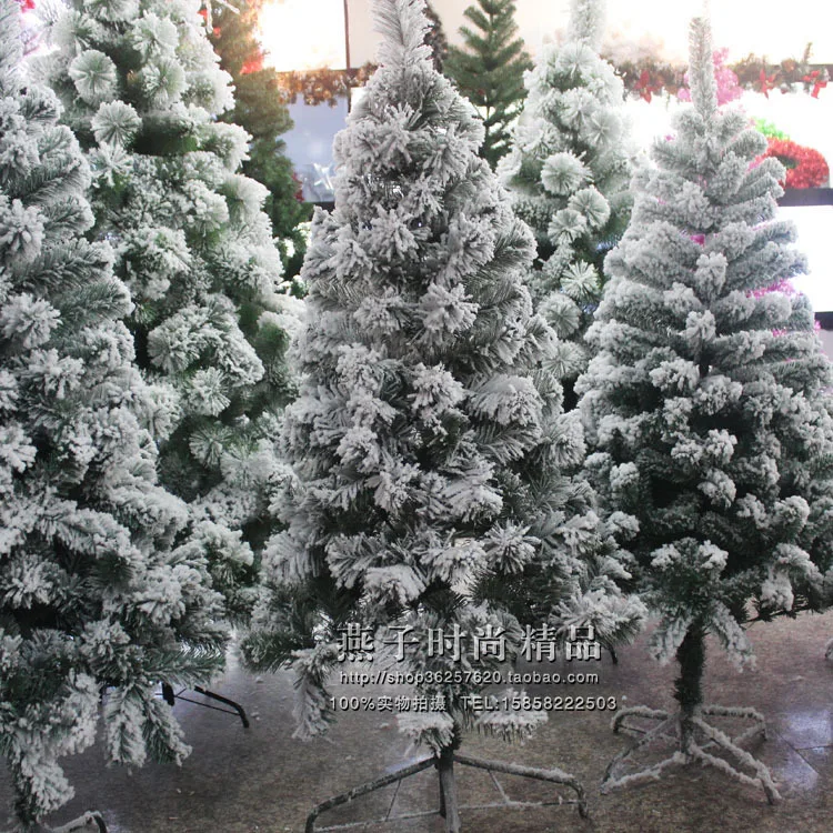 

Christmas White Combo Cedar 1.51.82.12. 4 M 3 M Snow Flocked Christmas Tree Model Decoration