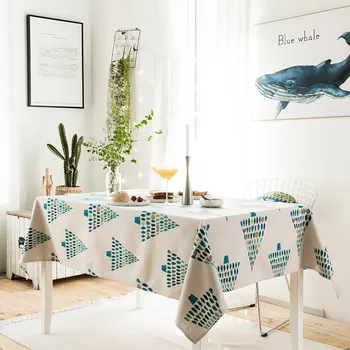 

Nordic simplified modernity tablecloth dining cotton table covers thick dressing table cloth home banquet party decoration