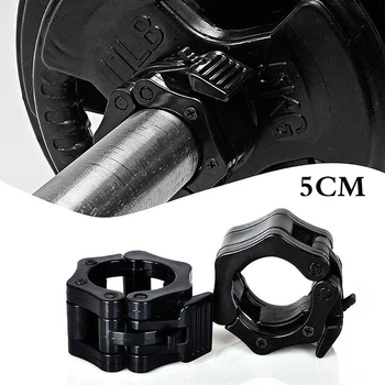 

6 Color 2Pcs 50mm Spin lock Collars Barbell weights Lock Dumbell Clips Clamp Weight Liftin Bar Gym Workout Fitness Body Building