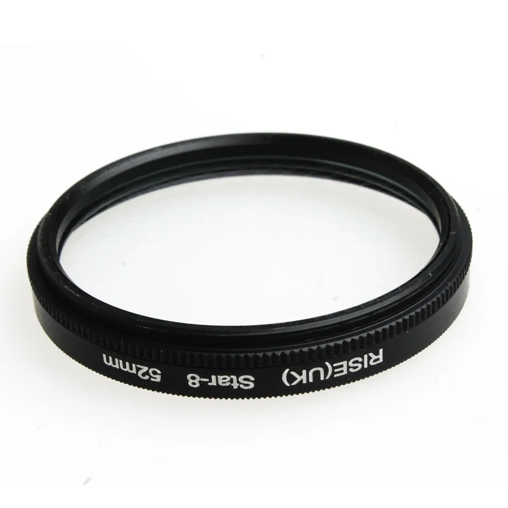 Metal-Frame RISE(UK) 52mm 8X 8point Variable Star Lens Filter for DSLR