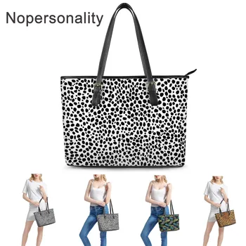 

Nopersonality Cool Leopard Printing PU Leather Women Handbags Womens Brands Large Tote Hand Bag Ladies Female Big Shoulder Bags