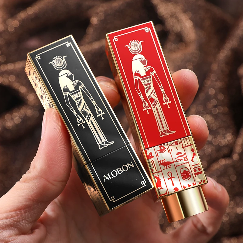 AloBon Egyptian Style Lipstick Matte Undried Blood Orange Lipstick AloBon Egyptian Style Lipstick Matte Undried Blood Orange Lipstick