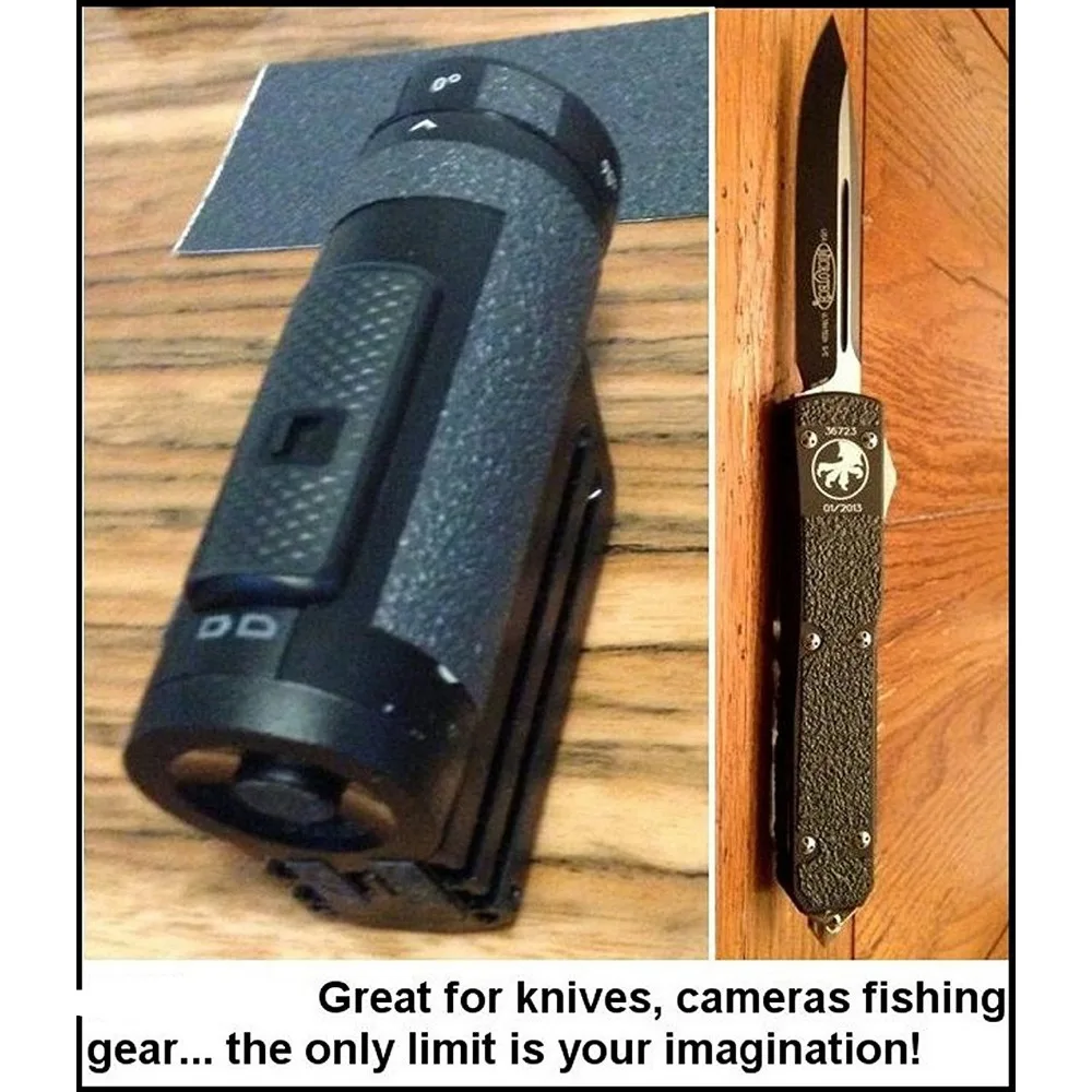 airsoft M4 tactical M4 gun AR 15 accessories rubber Grips Material Sheet for knife toy camera mobile phone pistol for hunting (7)