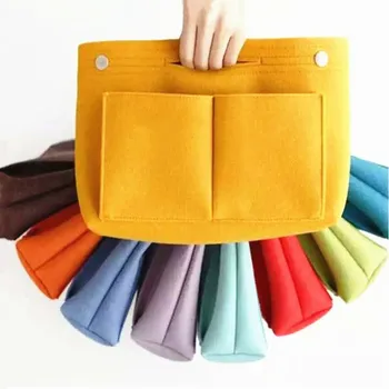 

Felt Bedside Storage Organizer Bedside Bag Bed Sofa Side Pouch Hanging Couch Storage Bed Holder Pockets