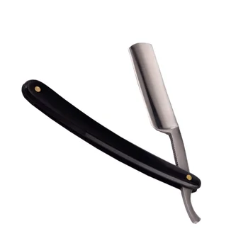 

Men Thin Beard Shaver Vintage Manual Razor Safe Barber Razor Hair Salon Shaver Hair Shaving Tool