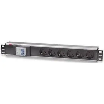 

Power Strip for Rack 19 ''6 seater with miniature German type
