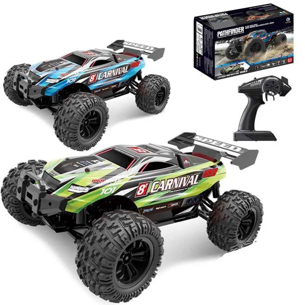 

1:18 Rc Car 2.4g Four-wheel Drive High-speed Car Off-road Climbing Remote Control Drifting Electric Toy
