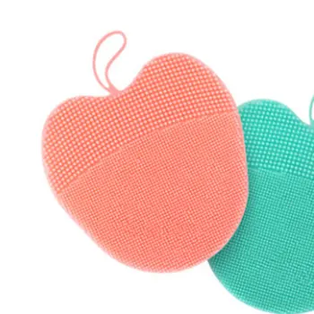 

Manual Silicone Face Cleansing Brush Remover Silicone Anti-Bacterial Silicone Material Clean And Exfoliate For All Skin 1 Pcs