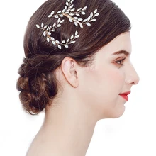 Свадебный Винтажный Золотой гребень для волос свадебный Опаловый гребень головной убор свадебный парик для волос свадебный гребень для волос