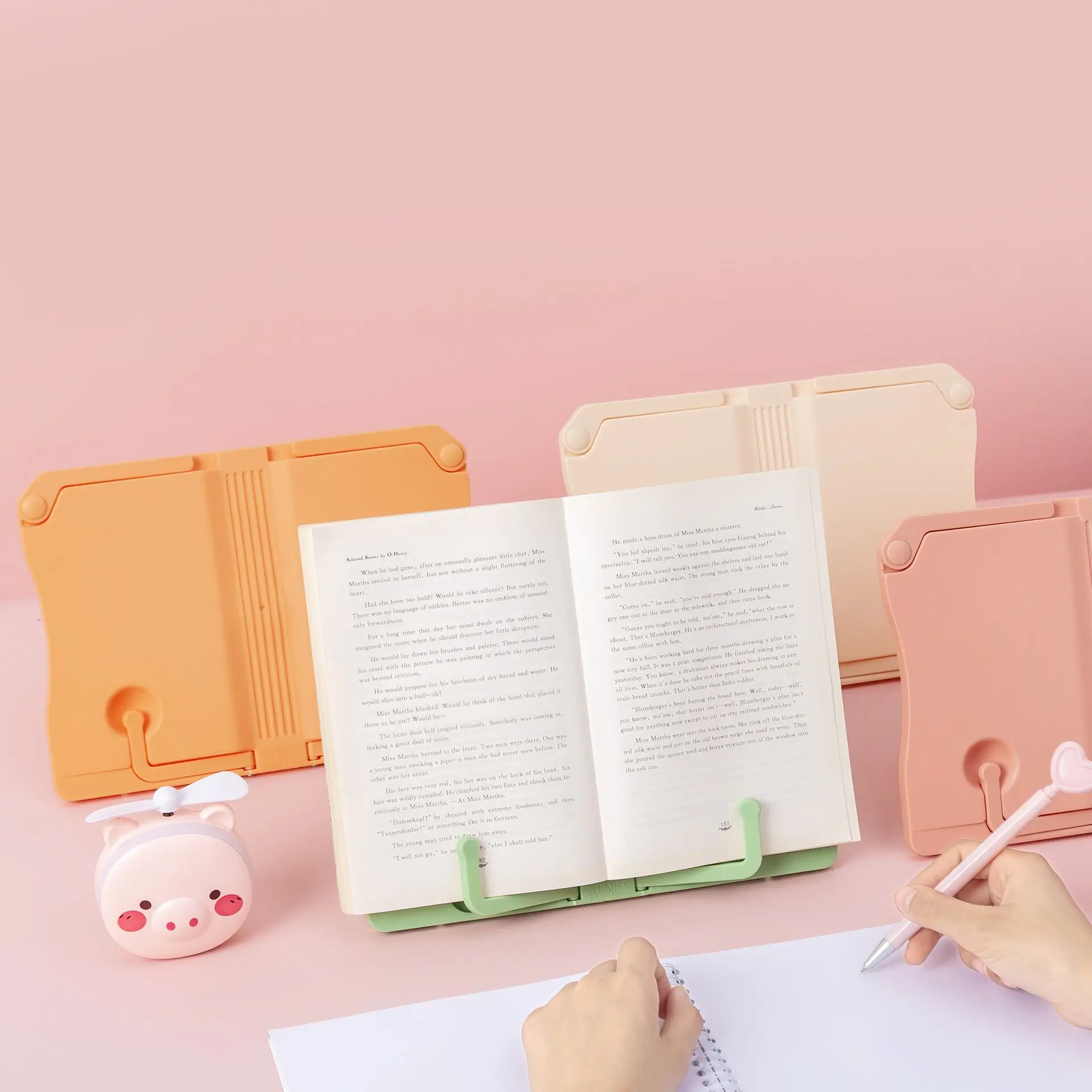 Sharkbang ABS Adjustable Reading Book Holder Bookshelf Book Stand