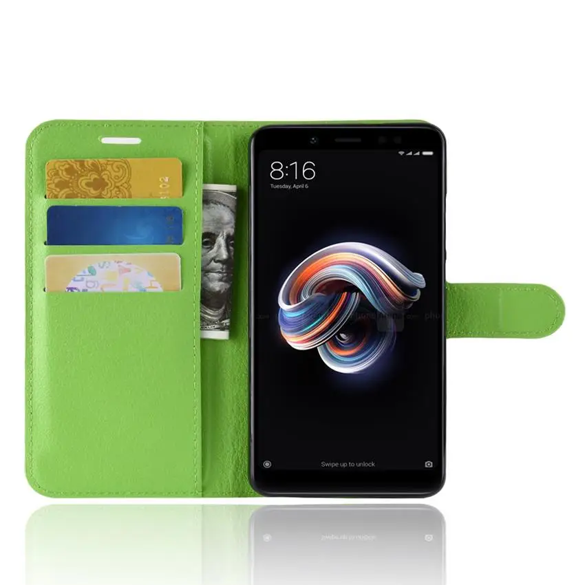 Смартфон Redmi Note 5 Pro откидной Чехол из ПУ кожи задняя крышка чехол для Xiaomi Redmi Note 5 Pro Чехол для телефона