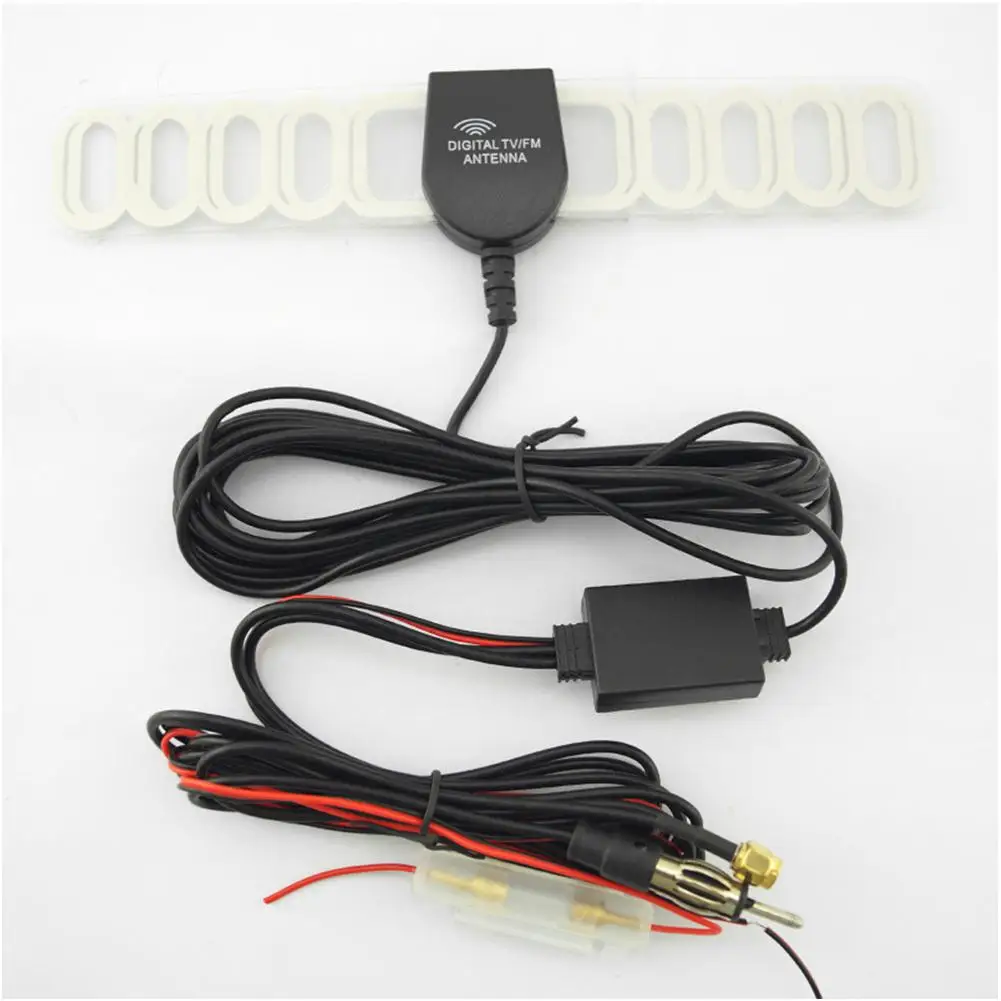 Dragonpad Car Digital TV Antenna 2 In 1 Booster SMA+AM/FM Radio Vehicle Mounted | Автомобили и мотоциклы