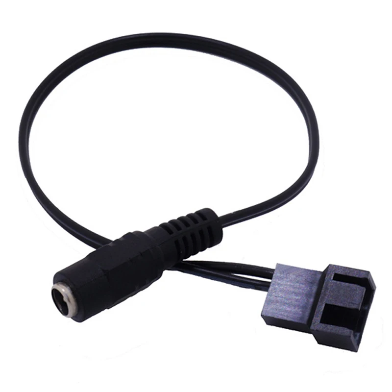 4 Pin Компьютер PC Вентилятор кабель питания разъем адаптер 12 в 30 см подключение DC 5521