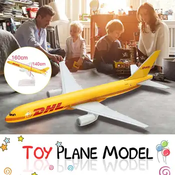 

Airplane 16cm Metal Plane Model 1:400 Aircraft B757 DHL Kargo Aeroplane Scale Desk Diecast Alloy Toys