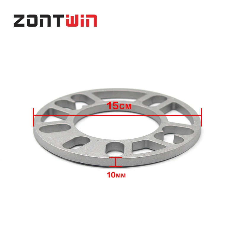 2PCS 10MM SPACERS 2 шт., универсальный упор для сплав Алюминий 3 мм 5 мм 8 мм 10 мм колеса разделительные прокладки пластины для детей 4, 5, серьги-гвоздики для 4x100 4x114,3 5x100 5x108 5x114,3 5x120 - Цвет: 2PCS 10MM SPACERS