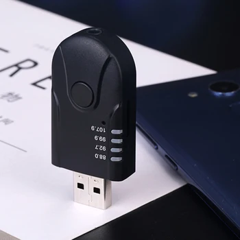 

FM Transmitter Bluetooth 4.2 Car Music Player USB Powered Wireless Handsfree Phone Call Player