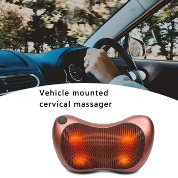 

1 set Cervical Massager Car Home Massage Cushion Cushion Car Massage Pillow Body Neck Waist Shoulder