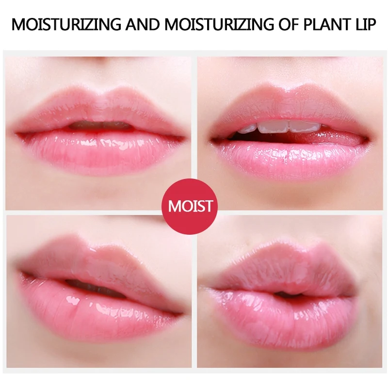 Herbal Lip Balm Moisturizing Color Changing Fruity Lipstick Nourish Protect Lips Care Makeup