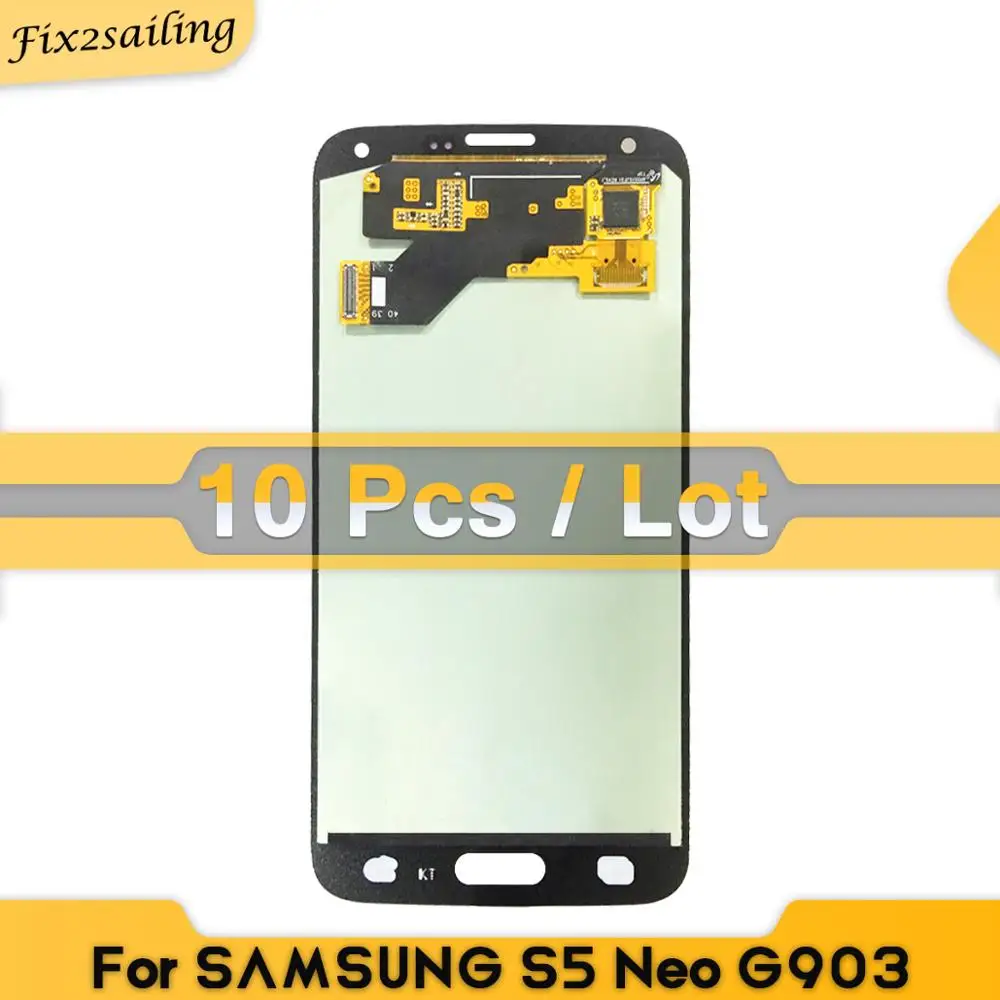 Сменный AMOLED ЖК-экран для Samsung Galaxy S5 Neo G903 G903F 10 шт. 100% Протестировано | Мобильные