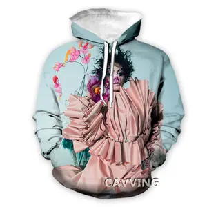 CAVVING 3D Printed Vintage 90S Signer Bjork Hoodies Hooded Sweatshirts Harajuku  Tops Clothing for Women/men Man Hoodies 01