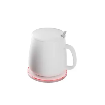 

Coffee Cup Warmer & Wireless Charger With Auto-Shut 2 In 1 Heating Warmer Set For Home/Office To Warm Coffee