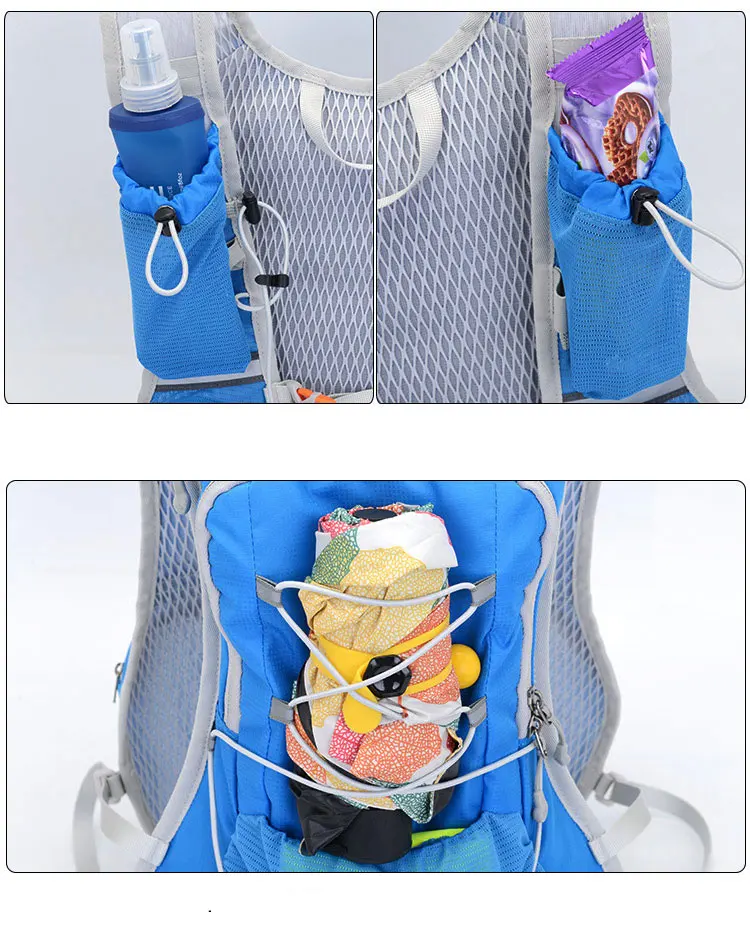 Outdoor Hydration Backpack 2L Water Bag Bag with Water Bladder Cycling Hiking Camping Travel Mountaineering Bag