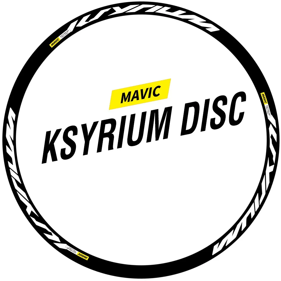 Два колеса наклейка набор для Maivic Ksyrium дисковый тормоз 30 углеродный дорожный велосипед гоночный велосипед велосипедные наклейки