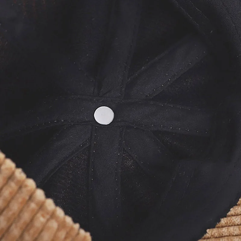 Kids Caps Autumn Winter Children&rsquo;s Hat Corduroy Boy Beret Vintage Newsboy Hats Baby Cap Solid Color Toddler Kids Accessories 1-7 Years Old