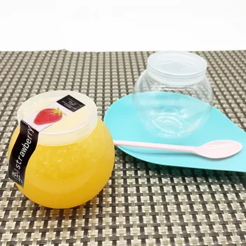 

10pcs Transparent disposable pudding jelly plastic cup 160ml mini candy yogurt bottle party favor baking decor cup with lid