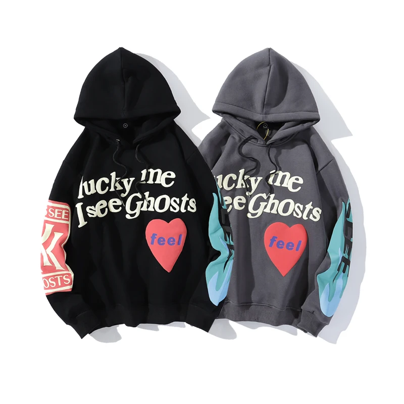 2020 New Spring Fleece Sweatshirt Kanye 3D Foam Letter Hooded Hoodies Men and Women Stranger Things Loose Casual Hoodie Hip Hop 2020 New Spring Fleece Sweatshirt Kanye 3D Foam Letter Hooded Hoodies Men and Women Stranger Things Loose Casual Hoodie Hip Hop