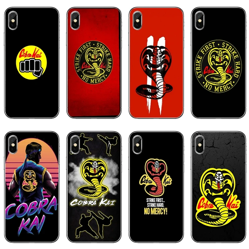 Силиконовый чехол Snake Cobra Kai для телефона Huawei P40 P30 P20 Pro P10 P9 Lite Y5 Y6 Y7 Y9 P Smart Plus 2018 2019 |