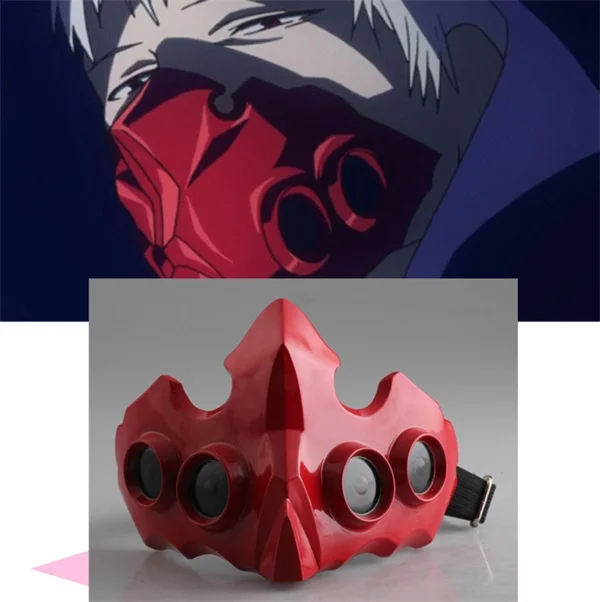 Anime Mask Tokyo Ghoul Tatara Mask The Second-in-Command of Aogiri Chi She Lian Mask For Costume Tokyo Ghoul Re Cosplay Props