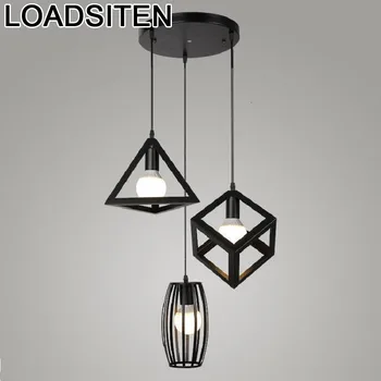 

Eetkamer Loft Industrieel Lustre Pendant Light European Lampen Modern Luminaire Suspendu Luminaria Lampara Colgante Hanging Lamp