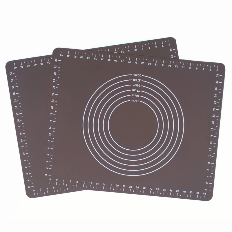 

Practical Silicone Baking Mat Thickening Flour Rolling Scale Mat Kneading Dough Pad Baking Pastry Rolling Mat Bakeware Liners