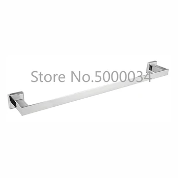 

Bathroom Rack Chrome Accessory Single Stainless Steel Towel Bar