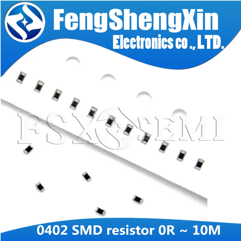 100 шт./лот 0402 SMD резистор 0R ~ 10 м 1/16 Вт 0 1 150 220 330 Ом 1K 2 K 10K 100K 1R 10R 100R 150R 220R 330R |