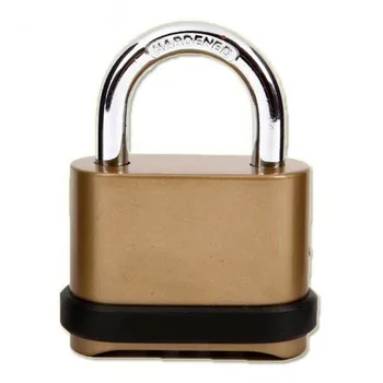 Weatherproof Security Four-digit Number Code Password Combination Zinc Alloy Lock Padlock Hardware Accessories zinc alloy bottle password lock combination lock wine stopper vacuum plug device preservation for furniture hardware