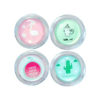 

3x1.7cm Travel Refillable Plastic Face Eye Cream Empty Jar Lotion Storage Container Pot Case Samples Bottle With Cartoon