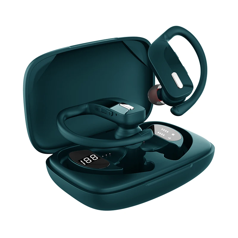 TWS Bluetooth 5 0 Earphones with Charging Box Wireless Earbuds 9D Stereo Sports Waterproof Earbuds Headsets With Microphone