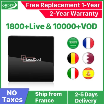 

IPTV France Arabic QHDTV French IP TV 1 Year subscription Leadcool X Android 7.1 S905W IPTV Arabic Belgium No app included
