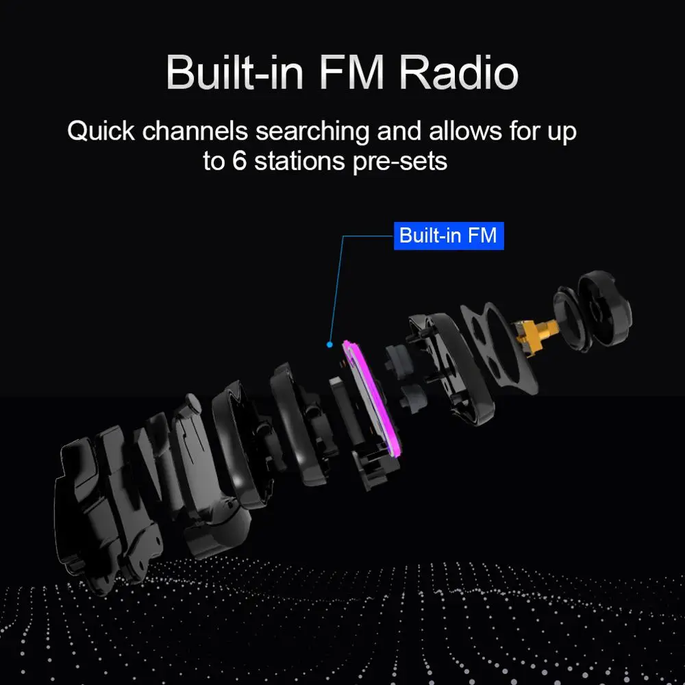 LEXIN Новый 2 шт FT4 PRO Bluetooth 4 полосный переговорный мотоцикл домофон с громкой
