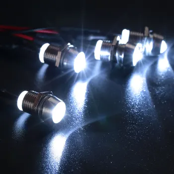 

Lamp LED Bulb Indicator Light Flexible Luminous Bright F5 5mm DC 24V Decoration DIY Car Lighting Fixture Household