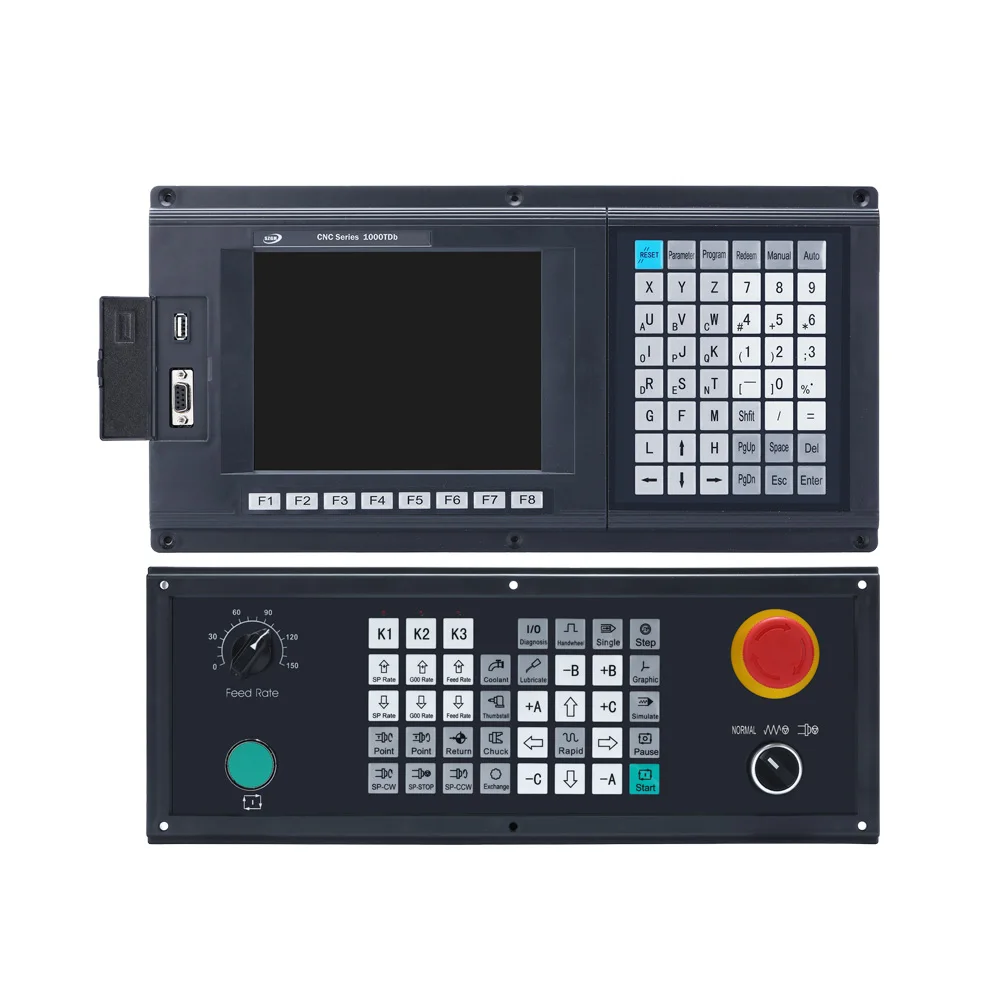 Лучшая цена 4 осевой фрезерный контроллер с ЧПУ usb CNC1000MDb ПЛК и ATC для фрезерного